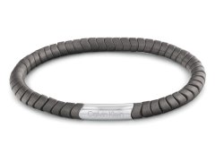 Calvin Klein Pánský náramek z lávového kamene Intuitive Connection 35100052