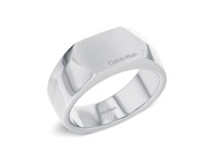 Calvin Klein Pánský ocelový prsten Magnify 35100016 62 mm