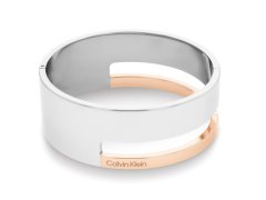 Calvin Klein Pevný bicolor náramek Geometric Essentials 35000675