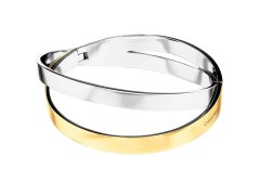 Calvin Klein Dvojitý pevný náramek z&nbsp;oceli Elliptical 35000852