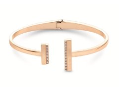 Calvin Klein Pevný pozlacený náramek Minimal Linear 35000162