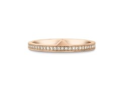 Calvin Klein Pozlacený ocelový prsten s krystaly CK Complete 35001005 58 mm