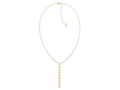 Calvin Klein Půvabný pozlacený náhrdelník Geometric 35000840