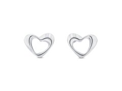 Calvin Klein Romantické ocelové náušnice Srdíčka Enchanting 35000759