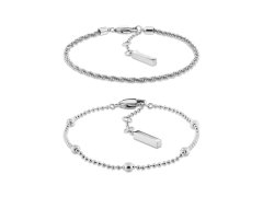 Calvin Klein Set náramků pro ženy CK Layered 35000947 (2x náramek)