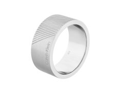 Calvin Klein Stylový ocelový prsten pro muže Architectural 35000436 64 mm
