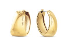 Calvin Klein Elegantní pozlacené náušnice Modern Purity 35000832