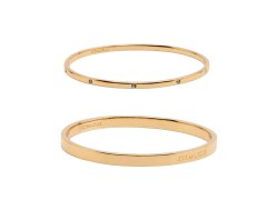 Coach Dámská sada pozlacených pevných náramků 37520598GLD710