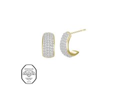 CRYSTalp Blyštivé náušnice se Swarovski krystaly Secret 42408.EG