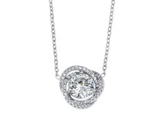 CRYSTalp Elegantní dámský náhrdelník s krystaly Ray 32334.R