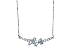 CRYSTalp Elegantní náhrdelník s krystaly Impress 32216.R