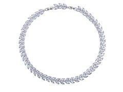 CRYSTalp Elegantní náhrdelník s krystaly Luminous 12251.R