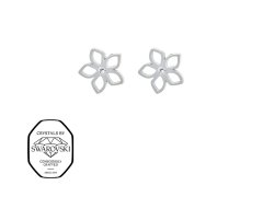 CRYSTalp Květinové náušnice s krystalem Swarovski Formentera 42429.E