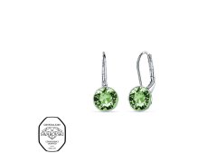 CRYSTalp Visací náušnice s krystaly Swarovski Diana 4119.PER.E