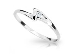 Cutie Diamonds Krásný prsten z bílého zlata s diamantem DZ6738-1138-10-X-2 65 mm