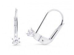 Cutie Jewellery Decentní náušnice z&nbsp;bílého zlata Z8020-55-10-X-2