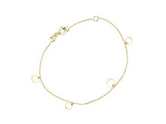 Cutie Jewellery Elegantní dámský náramek ze žlutého zlata Z0101-60-X-1