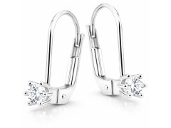 Cutie Jewellery Elegantní visací náušnice se zirkonem Z8012-50-10-X-2