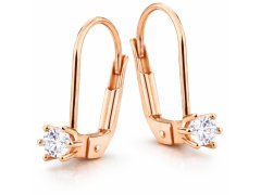 Cutie Jewellery Elegantní visací náušnice se zirkonem Z8012-50-10-X-4