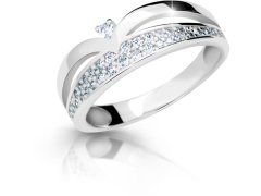 Cutie Jewellery Krásný třpytivý prsten se zirkony Z6820-2544-10-X-2 59 mm
