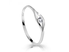 Cutie Jewellery Krásný zásnubní prsten se zirkonem Z6108-10-X-2 57 mm