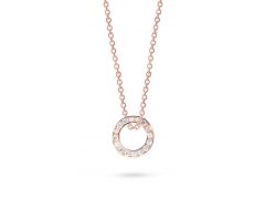 Cutie Jewellery Kruhový přívěsek z růžového zlata Z3061-40-10-X-4