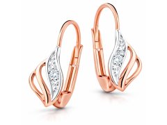 Cutie Jewellery Luxusní náušnice s&nbsp;třpytivými zirkony Z8024-55-10-X-R4