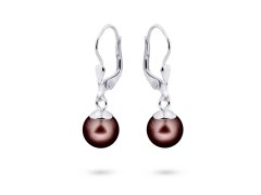 Cutie Jewellery Luxusní náušnice z bílého zlata s pravými perlami Z3015-55-C5-X-2