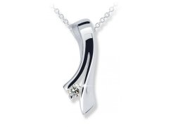 Cutie Jewellery Nadčasový přívěsek z bílého zlata se zirkonem Z6310-1796-40-10-X-2