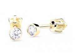 Cutie Jewellery Oblíbené náušnice ze žlutého zlata Z8017-30-10-X-1