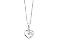 Cutie Jewellery Romantický přívěsek z bílého zlata Z6300-1602-40-10-X-2