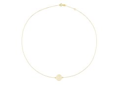 Cutie Jewellery Slušivý náhrdelník ze žlutého zlata Z0120-40-X-1
