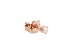 Daniel Wellington Bronzová single náušnice s krystalem DW00400859
