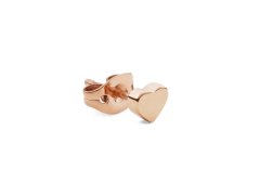 Daniel Wellington Bronzová single náušnice Srdíčko DW00400857