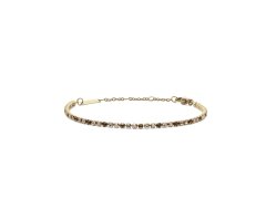 Daniel Wellington Elegantní náramek s krystaly Classic Tennis DW00401113