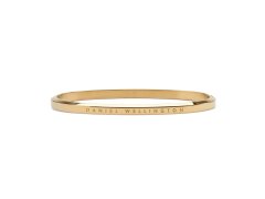 Daniel Wellington Elegantní pevný pozlacený náramek Classic DW004016 18,5 cm