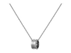 Daniel Wellington Fashion ocelový náhrdelník s kruhovým přívěskem Elan DW00400159