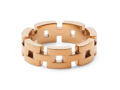 Daniel Wellington Fashion pozlacený prsten 3-Link DW0040096 56 mm
