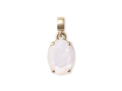 Daniel Wellington Půvabný pozlacený přívěsek s perletí Mother of Pearl DW00401461