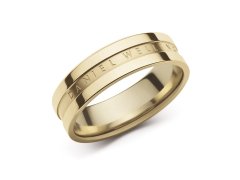 Daniel Wellington Módní pozlacený prsten Elan DW0040005 50 mm