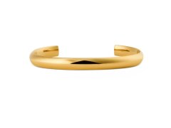 Daniel Wellington Pevný otevřený náramek z&nbsp;pozlacené oceli Arch DW0040194 18,5 cm
