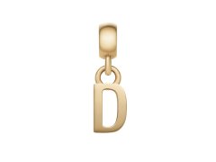 Daniel Wellington Pozlacený přívěsek písmeno "D" Charms DW00400487