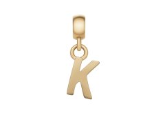 Daniel Wellington Pozlacený přívěsek písmeno "K" Charms DW00400494