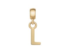 Daniel Wellington Pozlacený přívěsek písmeno "L" Charms DW00400495