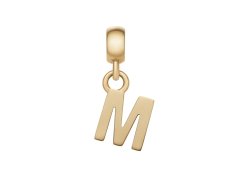 Daniel Wellington Pozlacený přívěsek písmeno "M" Charms DW00400496