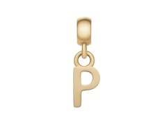 Daniel Wellington Pozlacený přívěsek písmeno "P" Charms DW00400499