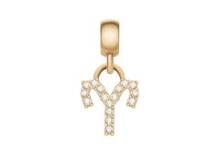 Daniel Wellington Pozlacený přívěsek s krystaly Beran Crystal Zodiac DW00400755