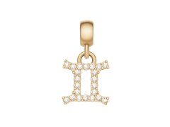 Daniel Wellington Pozlacený přívěsek s krystaly Blíženci Crystal Zodiac DW00400758