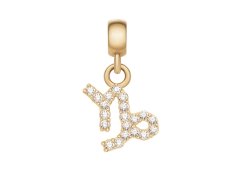 Daniel Wellington Pozlacený přívěsek s krystaly Kozoroh Crystal Zodiac DW00400763