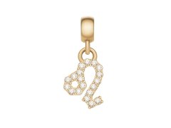Daniel Wellington Pozlacený přívěsek s krystaly Lev Crystal Zodiac DW00400759